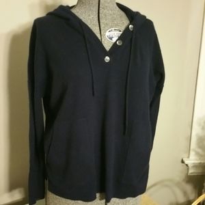 J. Crew Italian Cashmere Sweater with/Hood